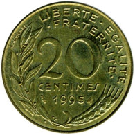 France - 1995 - KM 930 - 20 Centimes - XF - 20 Centimes