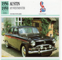 Austin A95 Westminster -  1957  - Voiture Populaire -  Fiche Technique Automobile (GB) - Coches