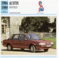 Austin Montego 1600 -  1986  - Voiture Populaire -  Fiche Technique Automobile (GB) - Autos