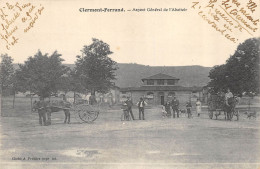 CPA 63 CLERMONT-FERRAND ASPECT GENERAL DE L'ABATTOIR  Animée - Clermont Ferrand