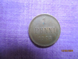 Finland: 1 Penni 1907 - Finland