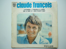 Claude François 45Tours EP Vinyle J'attendrai / Winchester Cathedral - 45 Rpm - Maxi-Singles