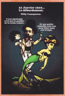 CPM Inondations 1910 Jihel Tirage Limité En 30 Ex Numérotés Signés Satirique Sirène Mermaid Colette Et Willy - Entertainers