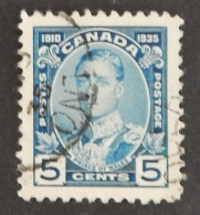 CANADA YT 176 OBLITERE " PRINCE DE GALLES" ANNÉE 1935 - Oblitérés