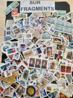 U.S.A ETATS-UNIS VRAC 80 G LOT B , Sur Fragments, MODERNES, GRANDS + MOYENS LARGE ON PAPER - Lots & Kiloware (mixtures) - Max. 999 Stamps