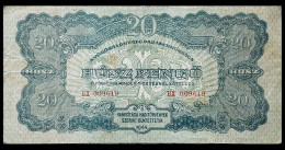 # # # Banknote Ungarn (Hungary) Ungarn 20 Pengö (Russian Occupation) 1944 # # # - Hungary