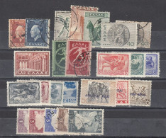 Greece 1937< Various (2-136) - Oblitérés