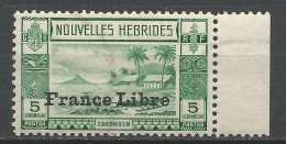 NOUVELLES-HEBRIDES N° 124 NEUF** LUXE  SANS CHARNIERE Très Bon Centrage / Hingeless / MNH - Unused Stamps