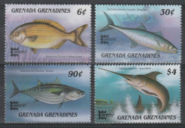 GRENADINES - N°769/72 ** (1987) Poissons De Pêche Sportive - Grenade (1974-...)