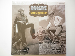 Johnny Hallyday Et Eddy Mitchell 33Tours Vinyle Country Part 1 - Sonstige - Franz. Chansons