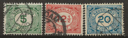 PAYS-BAS: Obl., N° YT 103 à 105, Série, TB - Used Stamps