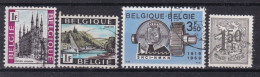 Belgie YT° 1480-1481 + 1516 + 1518 - Oblitérés