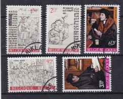 Belgie YT° 1427-1431 - Used Stamps
