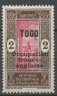 TOGO N° 85 NEUF** LUXE  SANS CHARNIERE / Hingeless / MNH - Nuovi