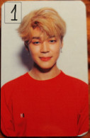 Photocard Au Choix BTS Love Yourself Jimin - Objetos Derivados