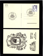 Stemmi, Moretta, Albero Di Gelso, Annullo Spec.29-5-1999, 900° Anno, Franc. Donne 0,23-450 (c)(1 Cart.fronte/retro - Omslagen