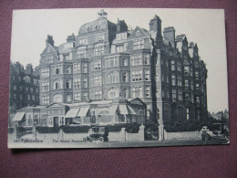 CPA ANGLETERRE KENT FOLKESTONE The Grand Mansions RARE PLAN RARELY ? VOITURES CARS - Folkestone