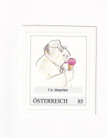 ÖSTERREICH - KARIKATURMUSEUM KREMS - F.K. WAECHTER  - Personalisierte Briefmarke ** Postfrisch Selbstklebemarke - Timbres Personnalisés