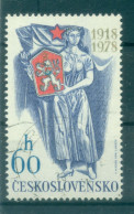 Tchécoslovaquie 1978 - Y & T N. 2304 - Indépendance (Michel N. 2475) - Usados