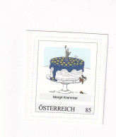 ÖSTERREICH - KARIKATURMUSEUM KREMS - MARGIT KRAMMER  - Personalisierte Briefmarke ** Postfrisch Selbstklebemarke - Personnalized Stamps