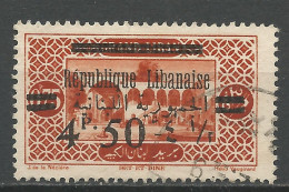 GRAND LIBAN N° 105 Sans La Monnaie Arabe OBL / Used - Oblitérés