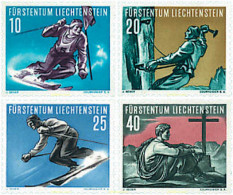 583951 HINGED LIECHTENSTEIN 1955 DEPORTES - Nuovi