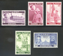 REF 002 > ETHIOPIE < Yvert N° 284 - 288 * * 5 Valeurs Neuf Luxe MNH * * - Etiopia