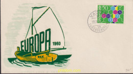 625590 MNH LIECHTENSTEIN 1960 EUROPA CEPT - Ongebruikt