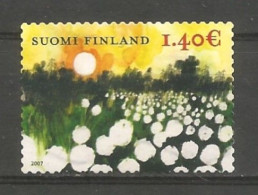 Finland 2007 Sunset Landscape Y.T. 1801 (0) - Used Stamps