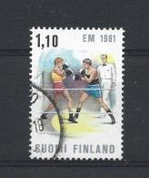 Finland 1981 Boxing Y.T. 842 (0) - Oblitérés