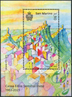 SAN MARINO - 2023 - S/S MNH ** - 60 Years Of The San Marino Building Fund - Ungebraucht