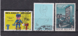 Belgie YT° 1528 + 1546 + 1549 - Used Stamps