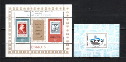 Turquía   1978-81  .- Y&T   Nº   HB  19-22   Block      **    ( B ) - Blokken & Velletjes