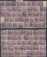 ⁕ Czechoslovakia 1919 ⁕ Hradcany 50 H. Mi.19 ⁕ 77v Used / Shades / Imperf. - Gebruikt