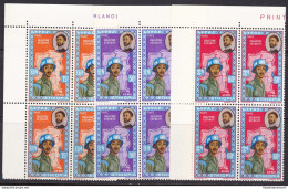 1962 ETIOPIA/ETHIOPIE - YT PA 68/70  3 Valori MNH/** QUARTINA - Autres - Afrique