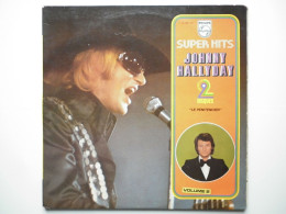 Johnny Hallyday Double 33Tours Vinyles Super Hits "Le Pénitencier" - Sonstige - Franz. Chansons