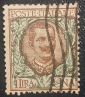 Italy 1L Used Classic Stamp King Victor Emmanuel - Oblitérés