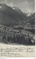 SUISSE  - PONTRESINA Und VAL ROSEG ( CP Pour  France Avec Timbre 1909 ) - Pontresina