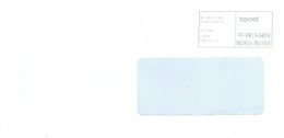 BELGIUM - 2023, PRIORITY POSTAL FRANKING MACHINE COVER TO DUBAI. - Cartas & Documentos