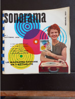 Sonorama N° 1 Octobre 1958 - Le Magazine Sonore De L'actualité - 6 Disques - Formati Speciali