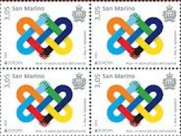 San Marino.2023.Europa CEPT.Peace – The Highest Value Of Humanity.1 V. X 4.** . - 2023