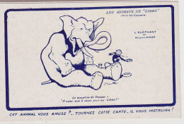 Fixe Les Animaux De Gibbs Benjamin Rabier L'éléphant Et Le Singe - Rabier, B.