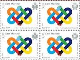 San Marino.2023.Europa CEPT.Peace – The Highest Value Of Humanity.1 V. X 4.** . - Ungebraucht