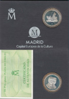 España Spain  1992 Cartera Oficial  FNMT  200 Ptas Plata Juan Carlos I Cibeles - [ 4] 1975-…: Juan Carlos I.