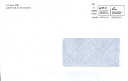 BELGIUM - 2023, PRIORITY POSTAL FRANKING MACHINE COVER TO DUBAI. - Cartas & Documentos