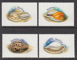 2006 Samoa Shells Complete Set Of 4 MNH - Samoa