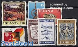 Iceland 1976 Yearset 1976 (7v), Mint NH, Various - Yearsets (by Country) - Ungebraucht
