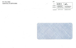 BELGIUM - 2023, PRIORITY POSTAL FRANKING MACHINE COVER TO DUBAI. - Briefe U. Dokumente