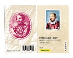 ITALIA :  Tessera Filatelica - Giovan Battista Basile  Del  15.02.2024 - Cartes Philatéliques
