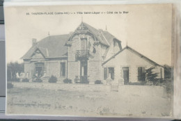 89. Tharon-Plage (Loire-Inf.) - "Villa Saint-Léger" - Côté De La Mer - Tharon-Plage